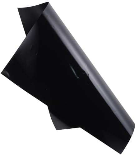 Película de Transferencia de Calor Pu Negra 1 Rollo para Planchar