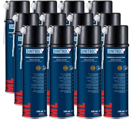 Dinitrol ml Penetrator cera 12 x 500 ml, con prolunga ugello