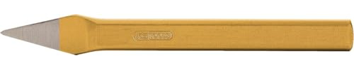 KS Tools 162.0283 Korsmejsel, platt oval, 6x150mm