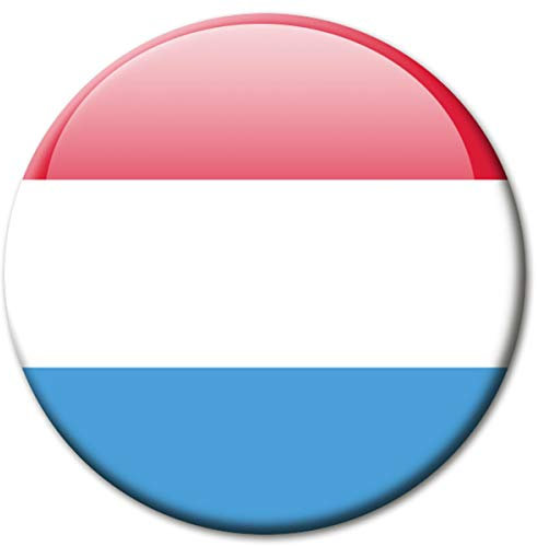 Kühlschrankmagnet Luxemburg Flaggen Magnet Länder Reise Souvenir Flagge für Kühlschrank stark groß 50 mm
