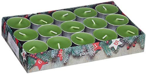pajoma® Teelichte 3er Pack, Adventszauber | 90 Duft-Teelichte in Aluminiumhülle, Brenndauer ca. 4 Stunden - Höhe 1,5 cm ø 3,5 cm | Premium Qualität | Deko, Gastronomie, Outdoor, Windgläser, Hochzeit