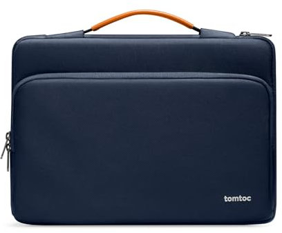 tomtoc 360° Tasche Hülle für 13'' MacBook Air M4/A3240 2025, M3/A3113, M2/A2681 M1/A2337 A2179, 13'' MacBook Pro M2/M1, Wasserabweisend Laptoptasche Laptophülle Passt 12,9-13'' iPad Pro/Air M3 2025