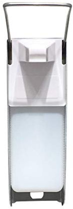 Riou 500 ML Eurospender, Desinfektionsspender Wand Kunststoff Pumpe Nachfüllbarer Wandmontage Seifenspender Desinfektionsmittel Spender (Weiß, 500ML)