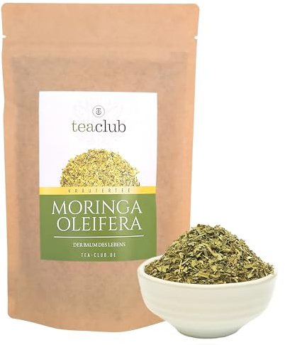 Moringa te lös 500 g, Moringa Oleifera blad finskuren, örtte Tea Club ört te