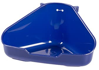 duvoplus, Dangle Toilet for Rodents 16.5 x 12.5 x 8 cm Blue Rodent Blue Rodent