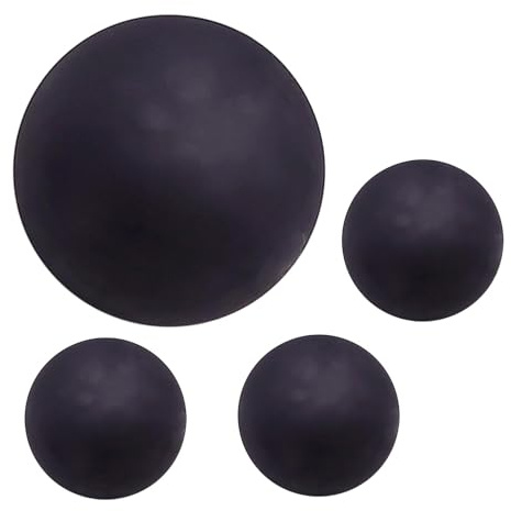Bouncy Squash Ball,Sport bollar för barn - Liten squashboll av | Hög elasticitet | Hobbyspelare med hög synlighet ihålig boll för bra studs nybörjare