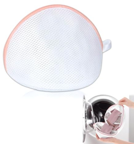 Kisstta Wäschenetz Bh Für Waschmaschine, Pink Wäschenetz Groß Für Waschen Bhs, Unterwäsche, Socken Und Empfindliche Kleidungsstücke Wäschesack（1 Stück）