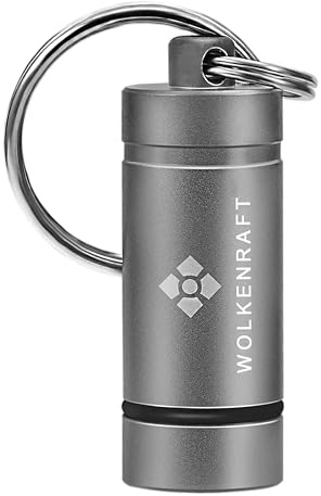 WOLKENKRAFT Live Dosing Capsule Container for 2 Capsules | Transport Container for dosing Capsules | High-Quality Original Accessory for the WOLKENKRAFT Live Vaporizer *Night Blue*
