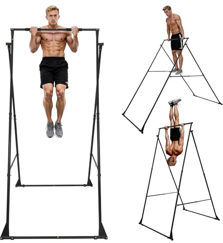 VEVOR Yoga Stand Frame, Max 440.9 lbs Load Swing Stand, Triangular Structure Yoga Aerial Rig, Aerial Silk Stands with EVA Foam, 4-Level Horizontal & 6-Level Vertical Adjustment, Multi-Functional