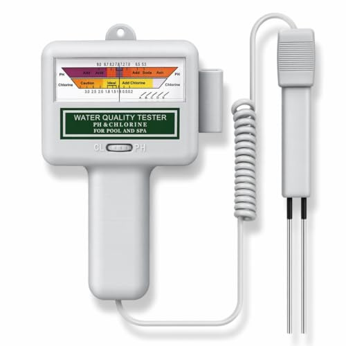 Medidor Digital de pH y Cloro para Piscinas con Sonda