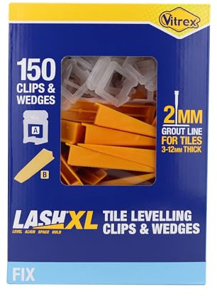 Vitrex LASH Floor Tile Levelling Wedges - 100 Pack
