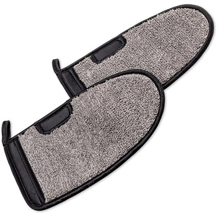 Griot's Garage Microfiber Wheel Wash Mitts, Scratch-Free Cleaning for All Wheel Surfaces, 11820, Set of 2