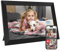 GGUA 10.1 Inch WiFi Digital Photo Frame Built in 64GB Memory, 1280x800 IPS LCD Touchscreen, Auto-Rotate and Audio, Quick and Easy Share Photos or Videos via the Frameo App, the Best Choice for Gifting