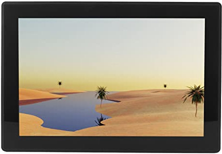 VBESTLIFE Monitor Touchscreen da 10,1 Pollici, Monitor Touch Capacitivo Portatile Display 1280x800 con HDMI VGA USB, Vista Ampia IPS, Impermeabile IP65, Montabile a Parete, per Laptop,