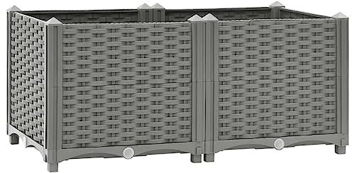 HANJIEFACAI Aiuole da esterno Porta piante multifunzionale Cesto Gabbione ad Arco 200x50x140/160 cm Ferro ZincatoAdatto per piante, ortaggi e giardinaggio all'aperto