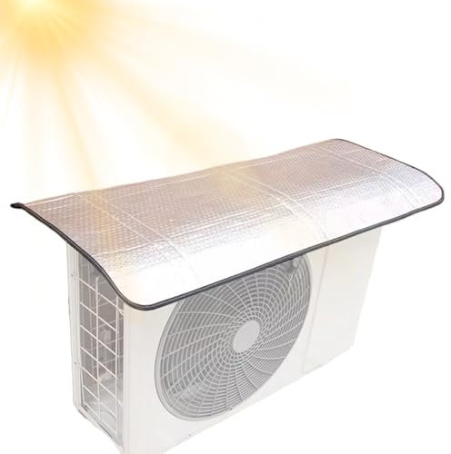 Fundas Para Aparatos De Aire Acondicionado Exterior - Protección Impermeable Con Cubierta De Lluvia Para Exteriores,Lámina Impermeable con Imán Protección UV Solar para Ventana en Invierno