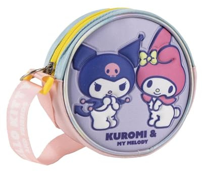 Bolso 3D Hello Kitty Niñas - Bolso de Mano Infantil Hello Kitty Ligero y Resistente con Cremallera, Complemento Moda Infantil Niña, 3 a 10 Años