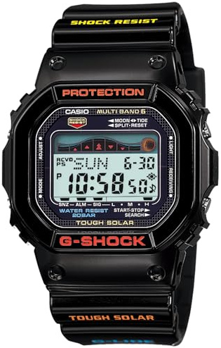 Casio Men's GWX-5600-1JF G-Shock G-Lide Tough Solar Radio Controlled Watch [Japan Import]