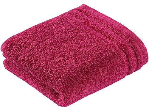 Vossen Calypso Feeling Gästetuch 30 x 50 cm Cranberry