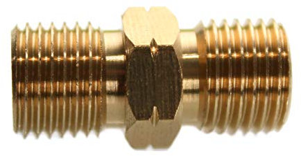 Schlauchverbinder 2x 1/4 L Aussengewinde