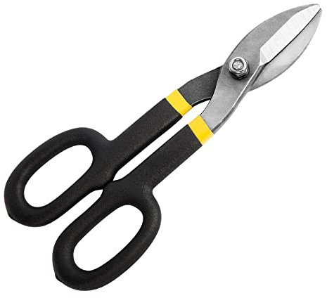 VLOCEMON Metal Cutters Straight Cut, Tin Snips for Left and Right Hand (10in)…