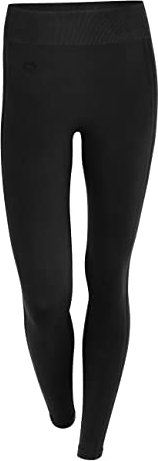 STARK SOUL Seamless Leggings -Opaque-, vielseitige, funktionale Damen Sport Leggings, Yogahose | Schwarz | Größe: S