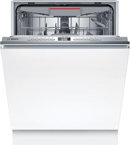 Bosch SMH4EVX09E Serie 4, Lavastoviglie da incasso a scomparsa totale, Cerniere Sliding, Home Connect, EfficientDry: apertura automatica della porta, Info Light, Assistente al lavaggio 60 cm,