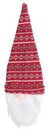 Vinflasklock – set med 5 vinflaskhållare i form av en tomte-docka | vinflaskslock i form av en tomte med julform, vinflaskskydd, O2-33 röd modell, Se référer au descriptif, Se beskrivningen