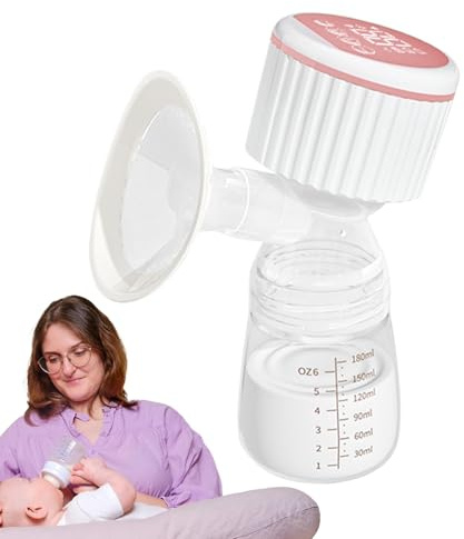 Pompa per latte materno elettrico, pompa elettrica Bacture allattamento | Pompa portatile Allattamento allattamento,Bottiglia di alimentazione del latte portatile automatica completa contenitore di