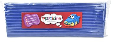 Plasticine 400 g, azul medianoche #70, pasta de modelado para animadores y modelistas, fácil de moldear, ideal para esculturas, modelos y Stop-Motion