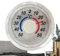 Analoger Thermograph - Transparente Analoger fensterr-Thermograph | Eingebauter Sensor Analog Thermometer | Genaue Messwerte Außenthermometer Für Wohnheim, Badezimmer, Wohnzimmer, Schlafzimmer