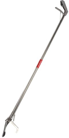 VBESTLIFE Pince à Serpent Pliable pour Reptiles avec Acier Inoxydable Autobloquant, Outil de Manipulation Sûr pour Les éleveurs de Ferme, Pince Pliante Solide et Sécurisée, Bâton de Contrôle de