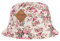Blackskies® Sakura Bucket Hat Unisex Sonnenhut Fischerhut Weiß mit Kirschblütenmuster