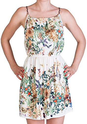 PANASIAM Vestido de verano ligero, viscosa