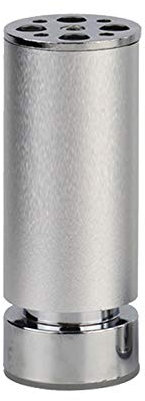 XYXH Möbelfüße Verstellbar 40 cm, Möbelbeine Metall, Tischbeine Edelstahl Rund, Möbel Stützbeine Bettbeine, rutschfest - Für Sofas, Nachtständer, Couchtisch, Schreibtisch, Esstisch