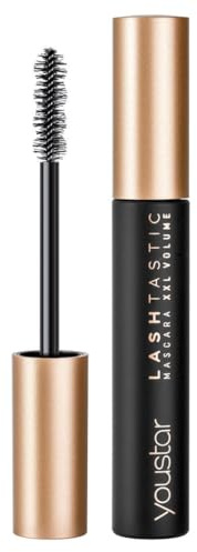 youstar LASHTASTIC Mascara XXL Volume - Voluminöse Wimpern mit nur einem Auftrag, verlängert und trennt jede Wimper, pflegende Formel mit Vitamin E und Peptid, vegan & tierversuchsfrei