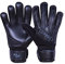 CONNECT Kinder-Fußball-Torwarthandschuhe mit Super Grip Latex-Torwarthandschuhe Kinder, Jungen & Mädchen, Junior, Fußball-Torwarthandschuhe, für Training (Black, 3)