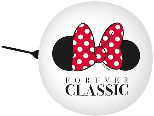 Disney 2-Klang Fahrradklingel Minnie Vintage, Ø 60mm, Retro Bell