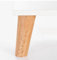 SGSKEIEY 2 Stück Möbelfüße 30cm Eiche Tischbeine Holz Schrankfüße Sofafüße aus Massivholz mit Montageplatten und Schrauben für Sofa Tisch Stuhl Teeschrank (tilt-2pcs,30cm)