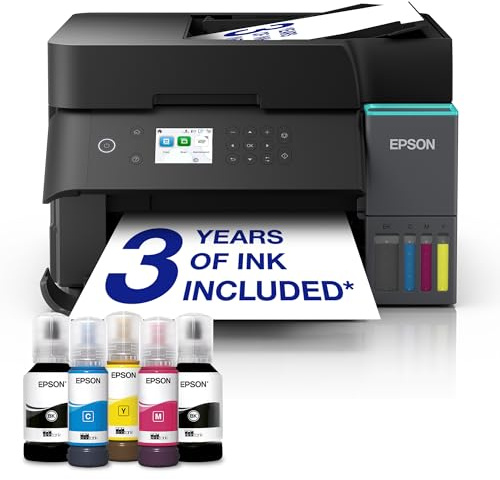 EcoTank ET-3950 A4 Multifunction Wi-Fi Ink Tank Printer, With Up To 3 Years Of Ink Included
