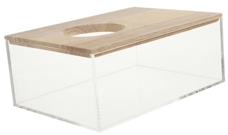 BAZEITFLOW Bac pour Hamster Bac à Sable Décoratif et Multifonction pour Bain et Toilettes pour Petits Animaux