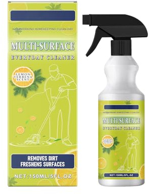 Detergente Cucina,Smacchiatore Profumato Da 150ml | Detergente Potente Per La Doccia,Per Stufa Armadio Piano Di Lavoro Pavimento Bagno Casa Parete Sporco Grasso E Olio