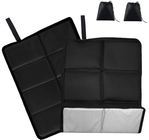 2er Pack Sitzkissen Outdoor, Thermo Sitzkissen Faltbar, Wasserdichtes Material, Für Outdoor Camping Wandern Picknick, Mit 2 Aufbewahrungstasche