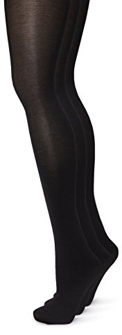 Direct Collection 2 pair pack 70 Denier Opaque School Tights art no 7134 (8/10, BLACK)
