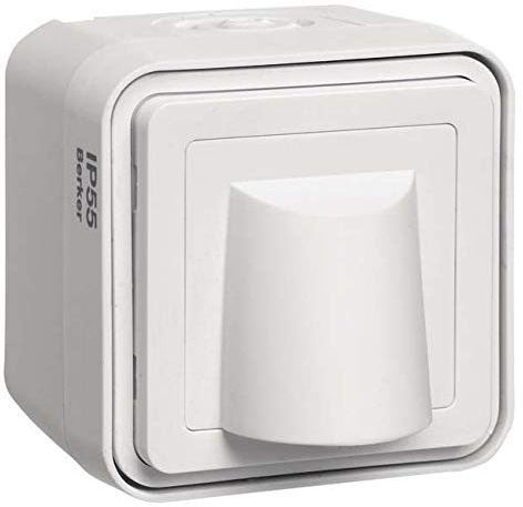 Berker Kabelauslass AP W.1 polarweiß 42563522