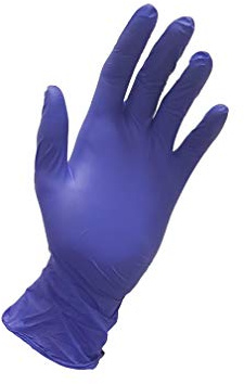 Glove Club Ltd Violet Nitrile Gloves - 200 Gloves (Medium)