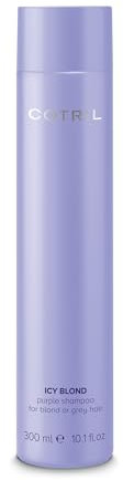 Cotril Icy Blond Purple Shampoo Antigiallo 300ml - Shampoo Professionale Capelli, Bilancia i Riflessi Caldi su Capelli Biondi, Decolorati o Grigi