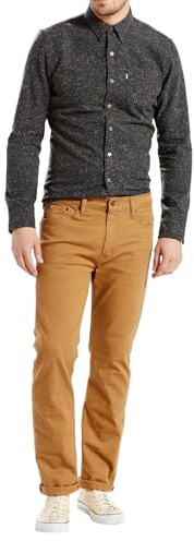Levi's Men's 513 Slim Straight Jeans, Caraway - Bull Denim, 38W / 34L