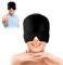 IIF Migraine Head Cap, Single-Sided Ice Gel Pack Relief Wrap Headache Relief Hat, Comfortable Ice Cap Cold Compress for Headache Tension, Sinus, Puffy Eyes, Stress Relief