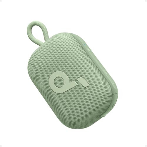 Soundcore Select 4 Go Altavoz Bluetooth Ultraportátil, Altavoz Ducha, 20h, IP67, Mini Altavoz Bluetooth, Flotante, Sonido Potente de 5W, Interiores y Exteriores, Ciclismo